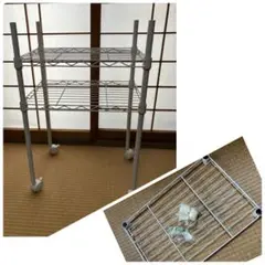スチールラック　3段　中古　約69×31×44.5