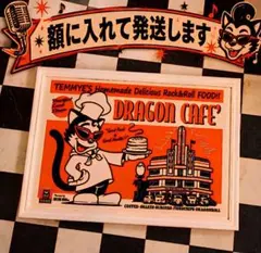限定！ ロカビリーポスター♪ フレーム付き　CREAM SODA クリームソーダ