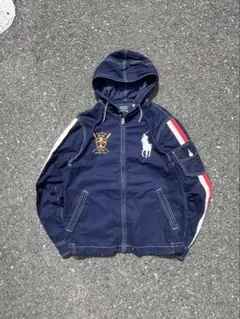 90s Polo By Ralph Lauren 希少　パーカー　ビックポニー