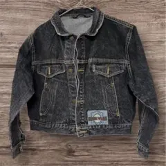 美品❣️DENIM WEAR ダークグレー デニムジャケット　ビンテージ　人気