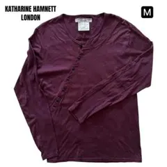 KATHARINE HAMNETT LONDON　長袖カットソー　Mサイズのサムネイル