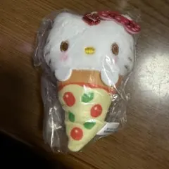 サンリオキャラクターズ ピザおくるみマスコット キティ