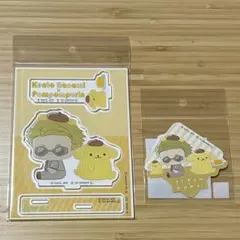 呪術廻戦 サンリオ アクリルスタンド ステッカー 七海建人 ポムポムプリン