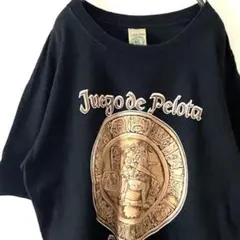 TZOL KIN Juego de Pelota Tシャツ XLブラック黒古着
