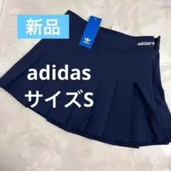 値下げ⬛︎新品未使用⬛︎adidas originals ネイビー　ミニスカート　Sのサムネイル