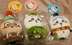 正規品　ちいかわ ハッピーホリデーなマスコット