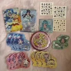 プリキュア缶バッジ シール ウエハース まとめ売り
