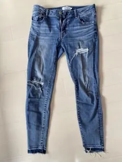 AZUL ダメージスキニーデニム