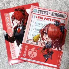 【にじさんじ】レイン・パターソン　パタ姐 ココス×にじさんじ　A4クリアファイル