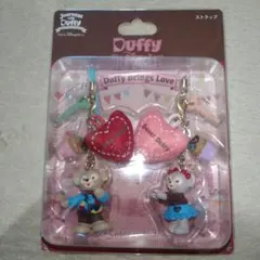 ディズニーシー　ダッフィー　シェリーメイ　バレンタインストラップ