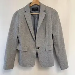COMME CA ISM グレー テーラードジャケット サイズ9
