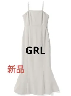 [新品]GRLグレイルマーメイドキャミワンピースai16アイボリーＳ