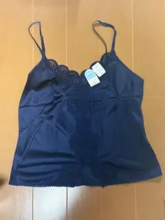 BELLE MAISON キャミソール ネイビー レース 日本製 ルシアンのサムネイル