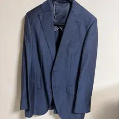 THE SUIT COMPANY ネイビー ストライプ スーツ　美品