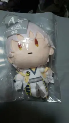 刀剣乱舞フリューくじA賞鶴丸国永 カラビナ付き御伴ぬいぐるみ