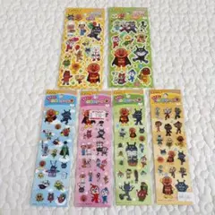 新品 アンパンマン デコレーションシール なかよしとうめいシール ６枚セット