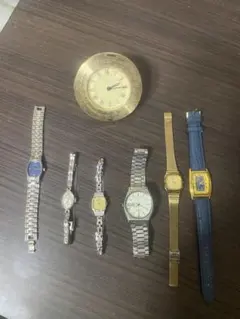 アンティーククォーツ時計まとめ売り