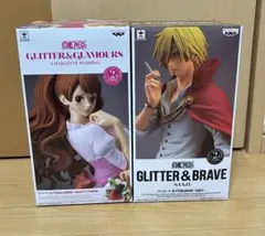 ワンピース　GLITTER & GLAMOURS フィギュア　プリン　サンジのサムネイル