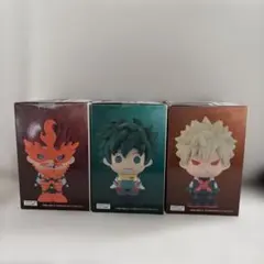 ヒロアカ 一番くじ SOFVICちゅ F賞 　爆豪　緑谷　エンデヴァー