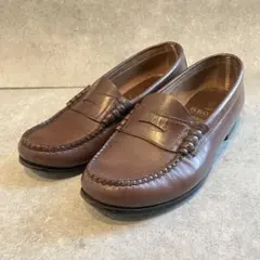 【美品】REGAL コインローファー ブラウン 本革 2414 【22.5】