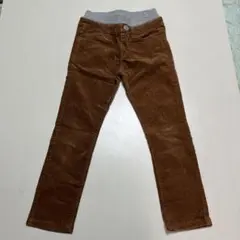 キッズ★MPSブラウン コーデュロイ長ズボン120㎝