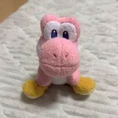 【一番くじ】スーパーマリオ B賞 カラフルヨッシー ぬいぐるみマスコット ピンク