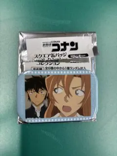 名探偵コナン スクエア缶バッジ コレクションver.
