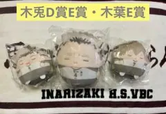 ハイキュー　木兎光太郎　木葉秋紀　くじメイト　ぬいくじ　D賞　E賞