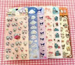 サンリオ　ぷくっとシール6枚セット