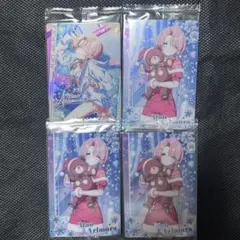 学園アイドルマスター 学マス 有村麻央 ウエハースカード 4枚まとめ