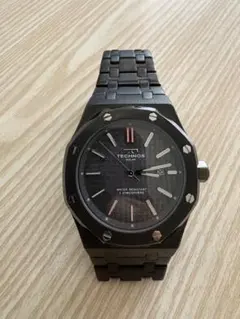 テクノス TECHNOS 腕時計 黒 ブラック TT9B64のサムネイル