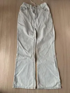 NICE CLAUP レースアップデニム サイズSのサムネイル