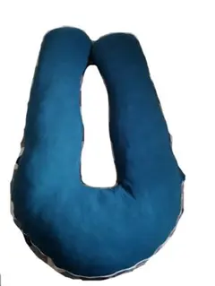 【Genki Life】中古 U字型妊婦用ピロー (高品質ジャージ素材)