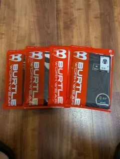 BURTLE 4070 ドライフィット 長袖 4枚セット XL