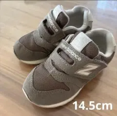 最終価格 new balance スニーカー 14.5cm グレー