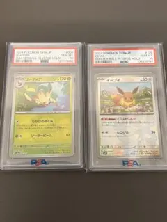 PSA5 ピカチュウ ミュウツー 2005 ゴールドスター 2枚セット連番