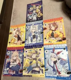 ウマ娘シンデレラグレイ　ローソン　オリジナルA4クリアファイル　7種コンプセット