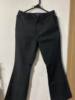 HARE ブラック フレアパンツ