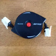 BUFFALO リール式ケーブル ブラックのサムネイル