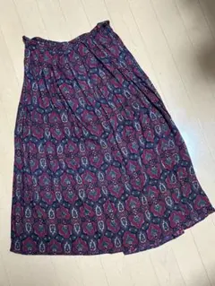 ヴィンテージ ビンテージ 古着 スカート 柄スカート