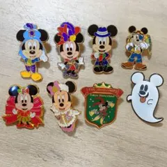 ディズニー　ミッキー　ミニー　ピンバッジ　まとめ売り
