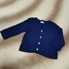 90センチ CLOSSHI カーディガン ネイビー