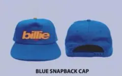 Billie Eilish ビリーアイリッシュblue snapback cap