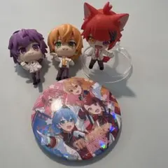 ストロベリープリンス フィギュア　缶バッチ
