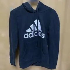 adidas フード付きパーカー Mサイズ ブラック