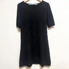 MARY QUANT LONDON ワンピース 半袖ニットワンピース　デイジー柄