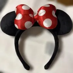 香港ディズニーランド ミニーマウス カチューシャ