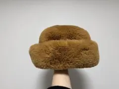ZARA_ファー帽子