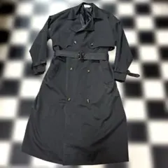 EMMACLOTHES/コート/トレンチコート/ グレー/ロング/フリーサイズ/