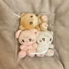 mikko characters ぬいぐるみ3点セット